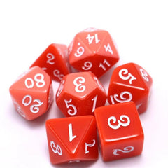 7pcs Mixed Two Polyhedral Dice Set Board Games Accessories