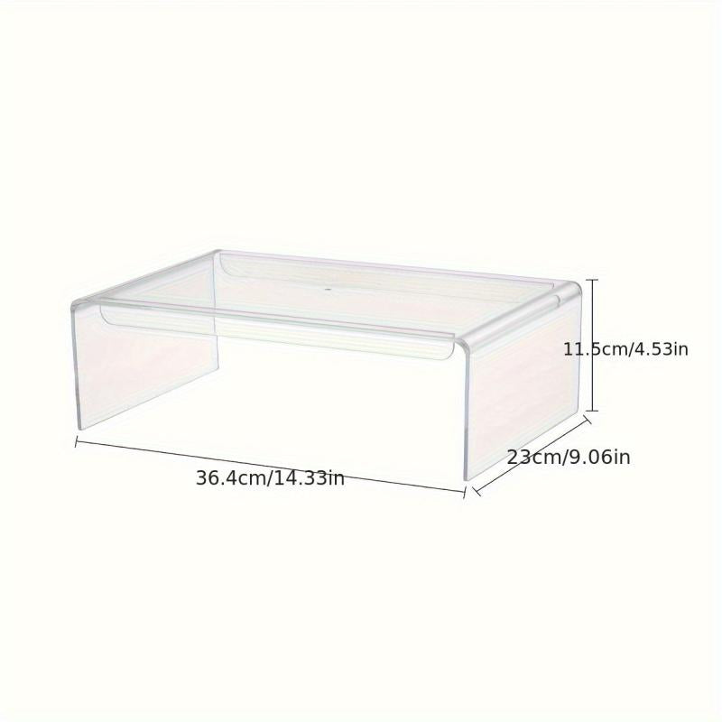 Clear Acrylic Monitor Stand Laptop Riser