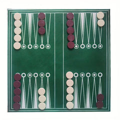 Checkerboard Game For Boys And Girls Interlocking Checkers&Backgammon