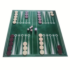 Checkerboard Game For Boys And Girls Interlocking Checkers&Backgammon
