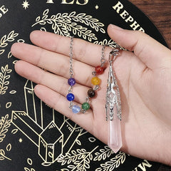 Wooden Column Divination Pendant Plate Probe Witchcraft Altar Supplies