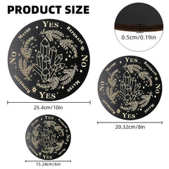 Wooden Column Divination Pendant Plate Probe Witchcraft Altar Supplies