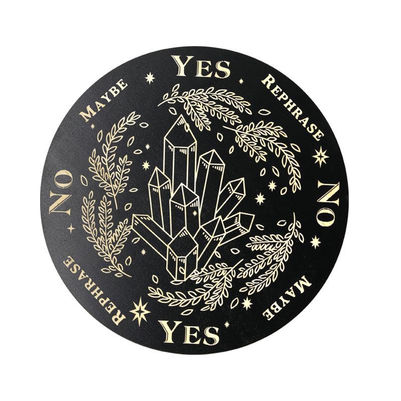 Wooden Column Divination Pendant Plate Probe Witchcraft Altar Supplies