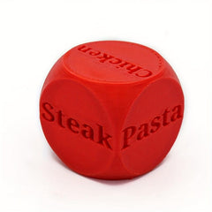 Holiday Party Game Dice Set for Food Takeout Decisions