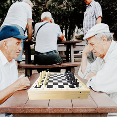 Wooden Chess Educational Board Game - Ideal Gift for Christmas, Birthday, Party