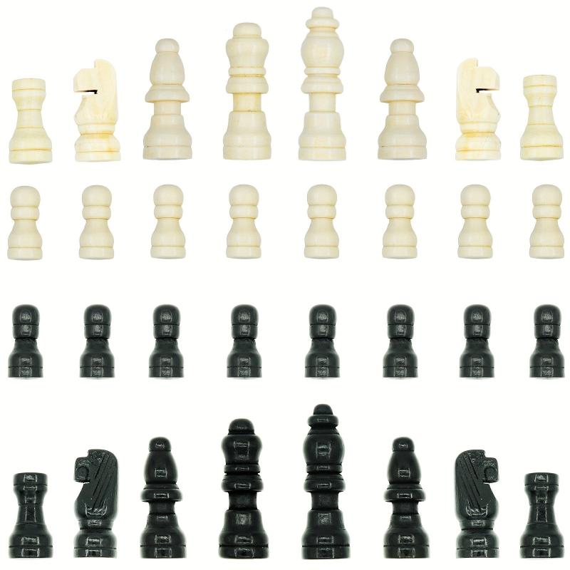 Wooden Chess Educational Board Game - Ideal Gift for Christmas, Birthday, Party