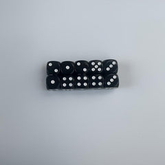 10pcs 14 16mm Dot Acrylic Dices Board Game Entertainment Party Supplies