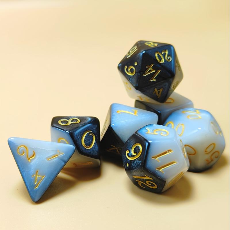 Durable Dice Set for Halloween Party Board Game