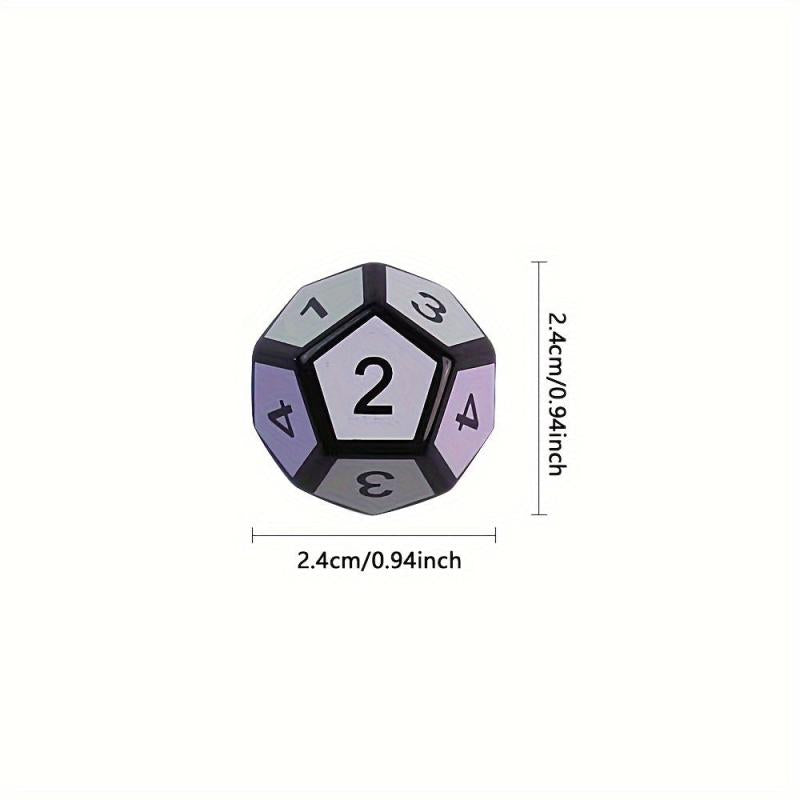 2pcs Essential Game Dices Set for Multiplayer Party Games
