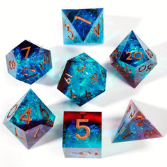 7pcs Polyhedral Dices for Board Games Christmas Gift