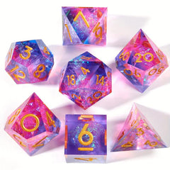 7pcs Polyhedral Dices for Board Games Christmas Gift