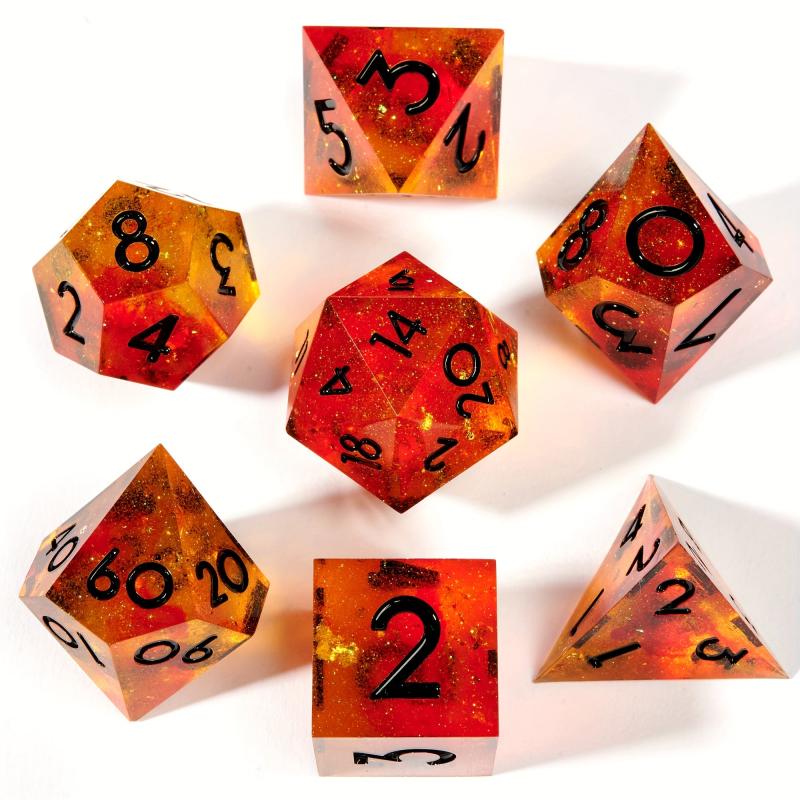 7pcs Polyhedral Dices for Board Games Christmas Gift