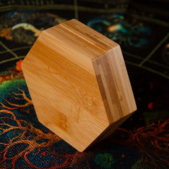 Wooden Dice Storage Box for Gifts