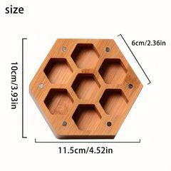 Wooden Dice Storage Box for Gifts