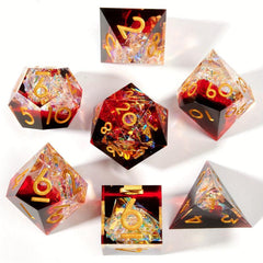 7pcs Polyhedral Dices for Board Game, Christmas Gift