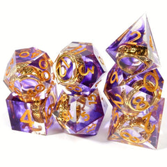 7pcs Polyhedral Dices for Board Game, Christmas Gift