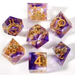 7pcs Polyhedral Dices for Board Game, Christmas Gift