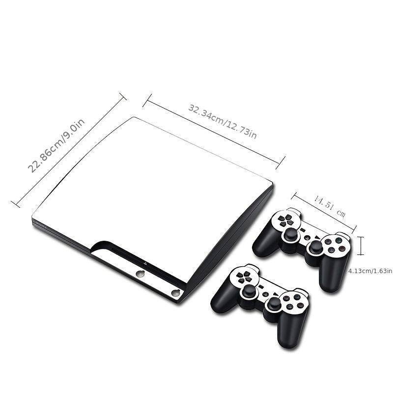 PS3 Slim Game Console Protective Cover Skin Decal