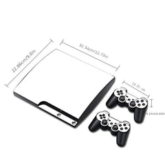 PS3 Slim Game Console Protective Cover Skin Decal