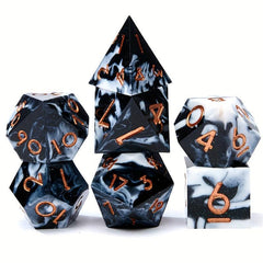 7pcs Polyhedral Dice Set for Board Game Christmas Gift