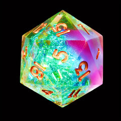 7pcs Polyhedral Dice Set for Cosplay Game Gift