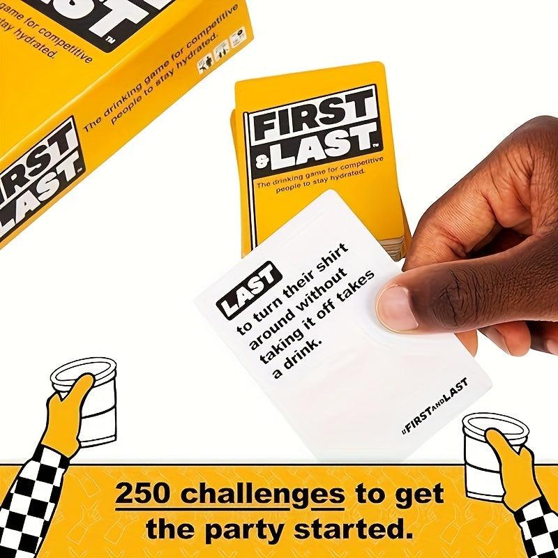 Competitive Drinking Games First & Last Couple Party Travel Game
