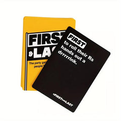 Competitive Drinking Games First & Last Couple Party Travel Game