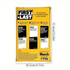 Competitive Drinking Games First & Last Couple Party Travel Game