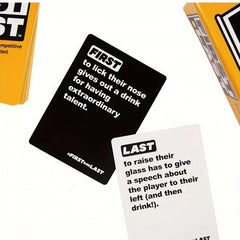 Competitive Drinking Games First & Last Couple Party Travel Game