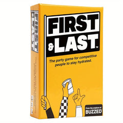 Competitive Drinking Games First & Last Couple Party Travel Game