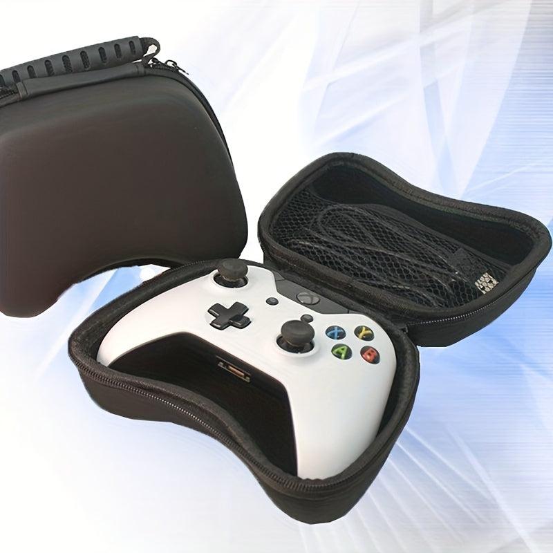 1pc Storage Bag Game Handle Shockproof Hard Zipper Case Portable Joypad