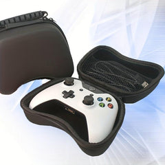 1pc Storage Bag Game Handle Shockproof Hard Zipper Case Portable Joypad