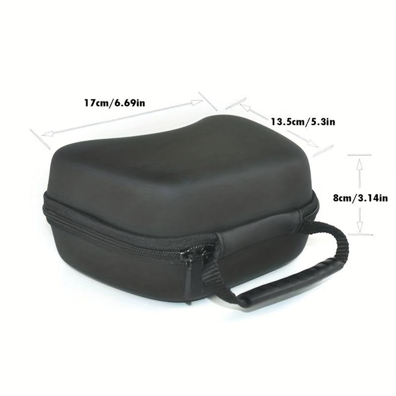 1pc Storage Bag Game Handle Shockproof Hard Zipper Case Portable Joypad