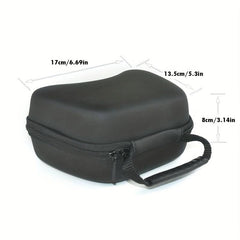 1pc Storage Bag Game Handle Shockproof Hard Zipper Case Portable Joypad