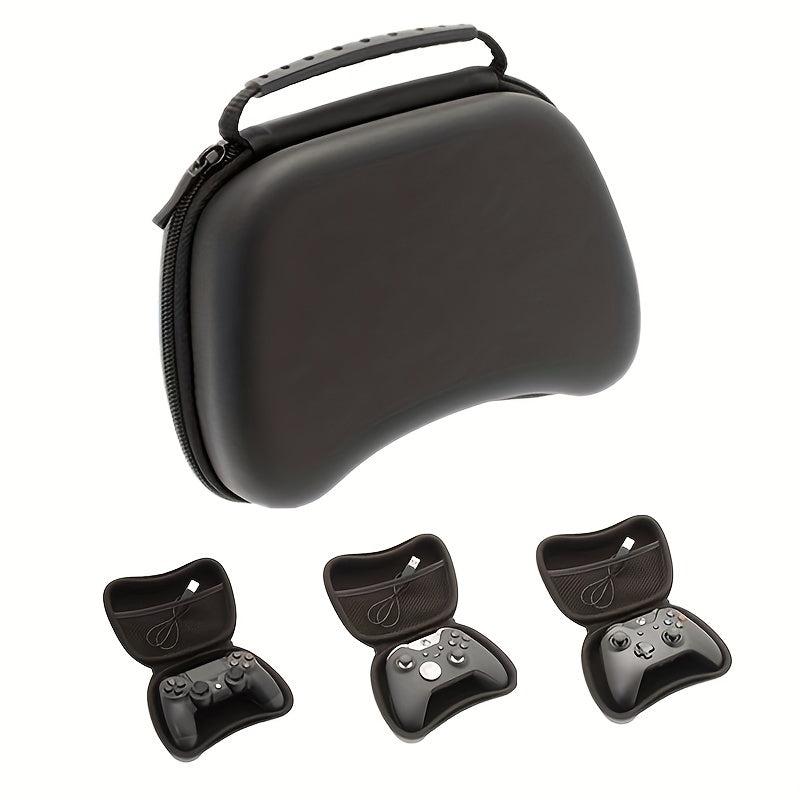 1pc Storage Bag Game Handle Shockproof Hard Zipper Case Portable Joypad
