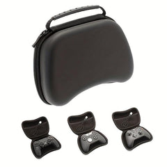 1pc Storage Bag Game Handle Shockproof Hard Zipper Case Portable Joypad