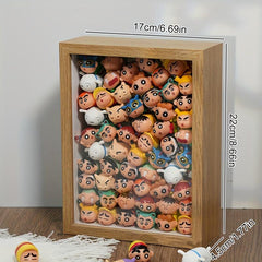 1Pc 20 Toys Storage Box - Perfect For Anime Toys, Memorabilia, Crafts & More