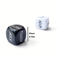 2pcs Set 20mm Couple Game Dice