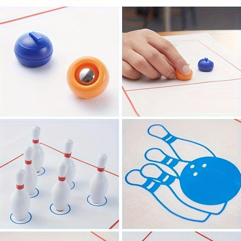 Desktop Bowling Game Puzzle Toy for Family Gatherings