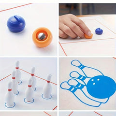 Desktop Bowling Game Puzzle Toy for Family Gatherings