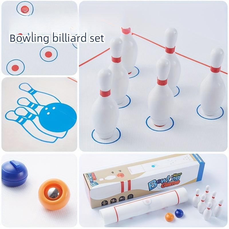 Desktop Bowling Game Puzzle Toy for Family Gatherings