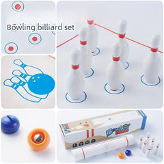 Desktop Bowling Game Puzzle Toy for Family Gatherings