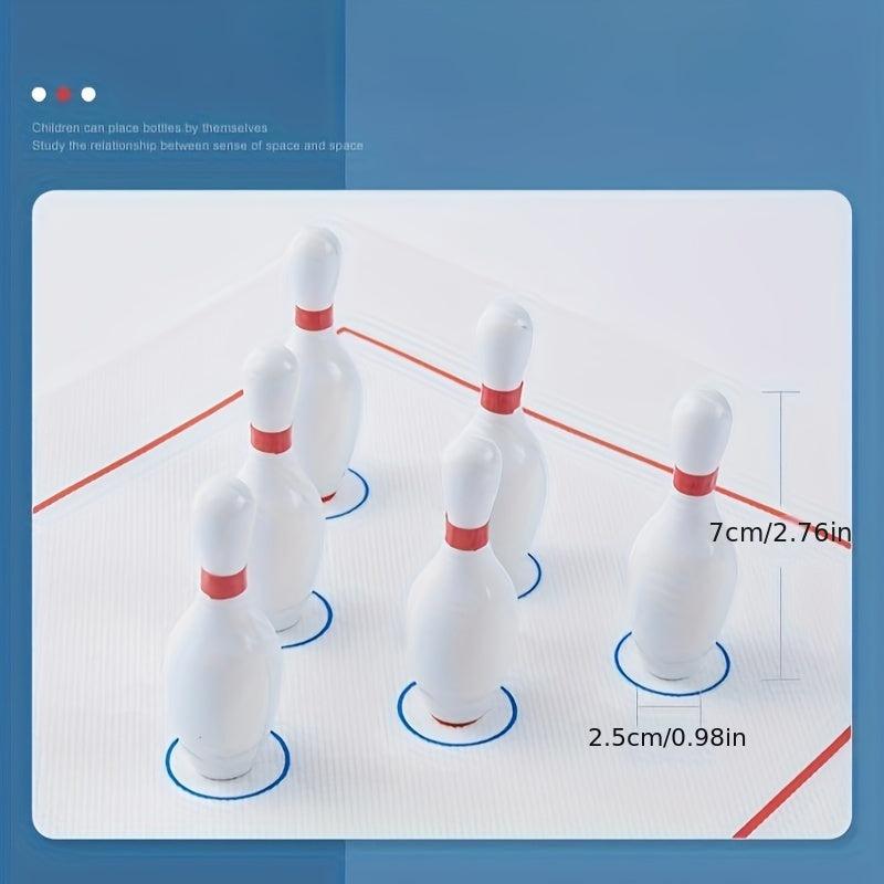 Desktop Bowling Game Puzzle Toy for Family Gatherings