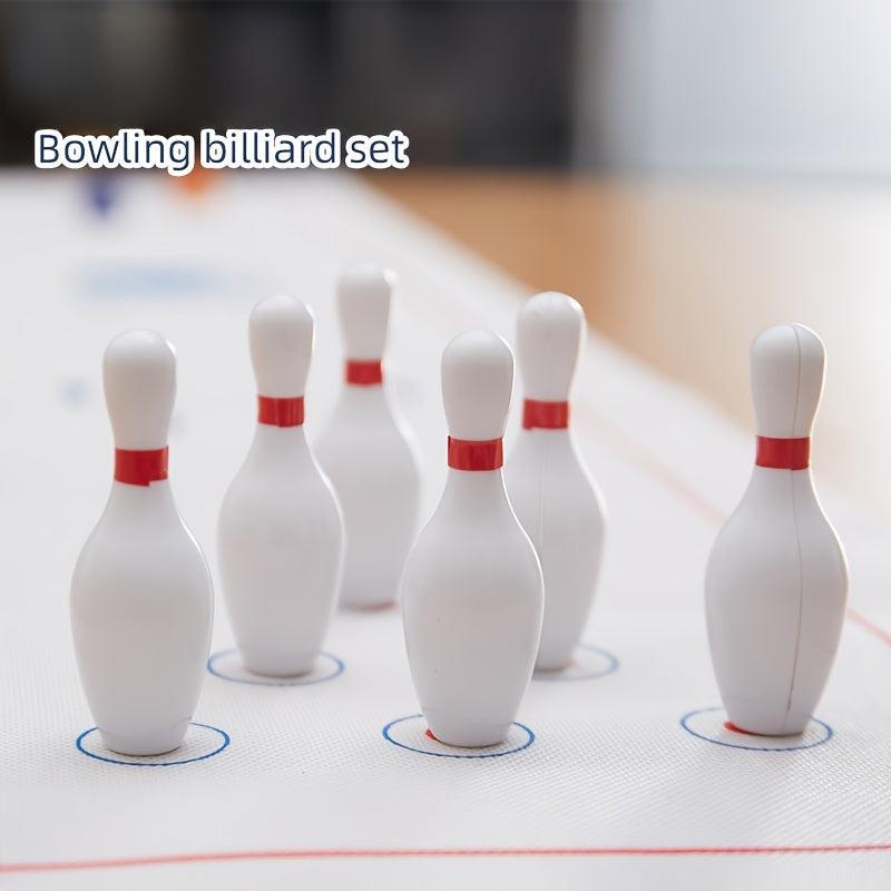 Desktop Bowling Game Puzzle Toy for Family Gatherings