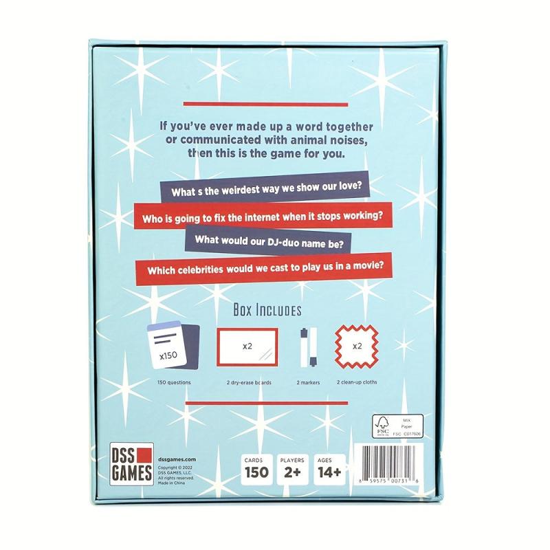 Fun Couples Game - Party Game To Play With Partner
