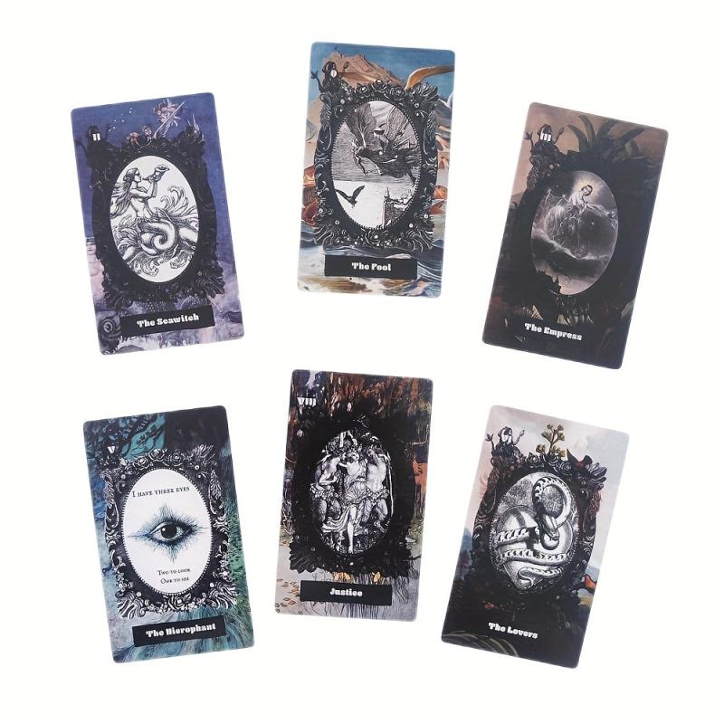 12 Large Seawitch Tarot Cards Family Friends Fun Party Board Game