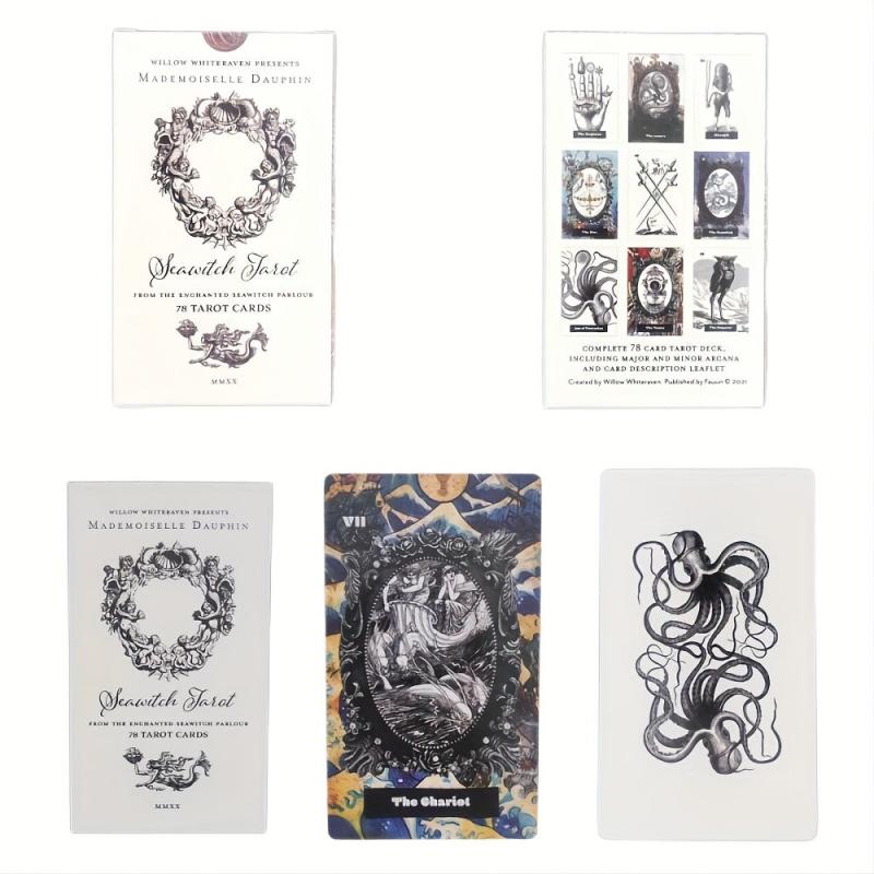 12 Large Seawitch Tarot Cards Family Friends Fun Party Board Game