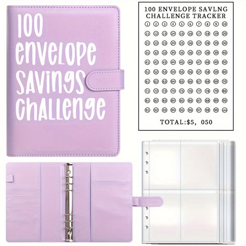 Savings Challenge Money Saving Challenge Binder Reusable Budget Book