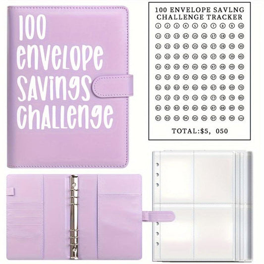 Savings Challenge Money Saving Challenge Binder Reusable Budget Book