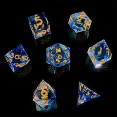 7pcs Sharp Dice Set for Role-playing Board Game Accessories
